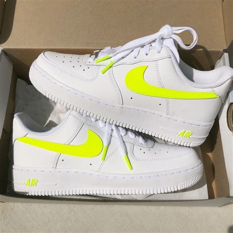 nike air force 1 neon gelb damen|nike air force 1 women's.